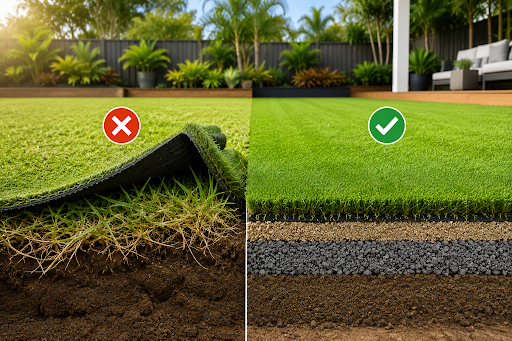 natural grass sunshine coast property owners needed